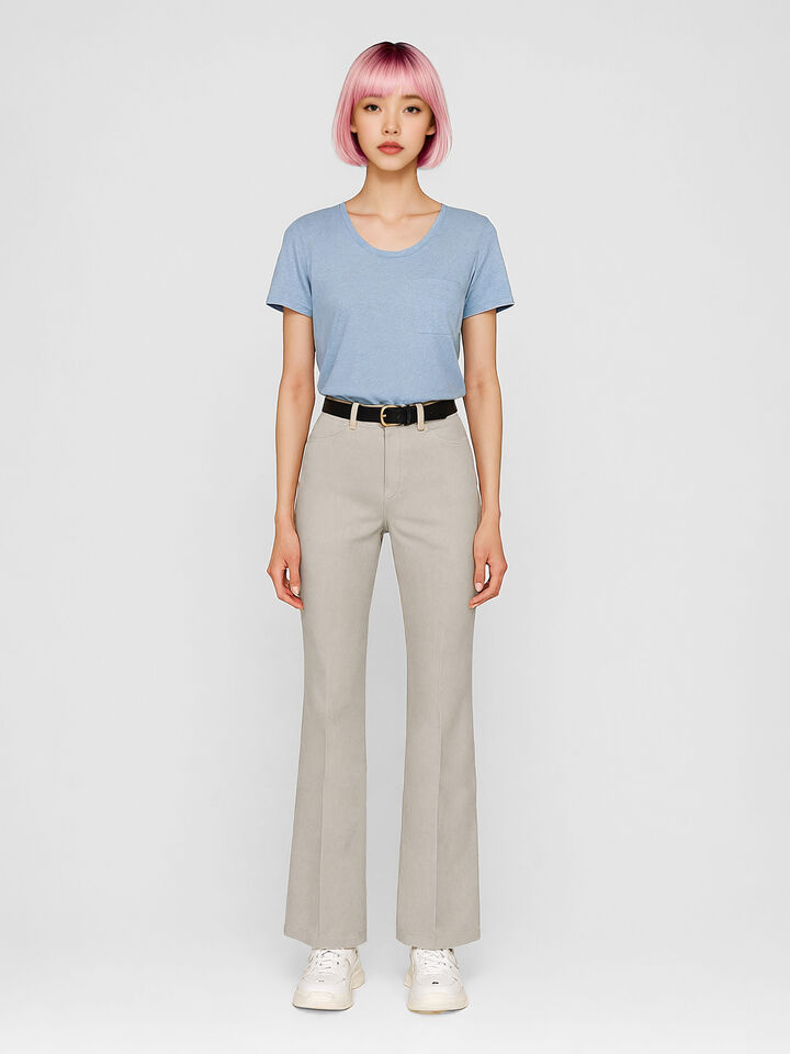 T-SHIRT - sisley k short sleeve t-shirt - Light Blue | Sisley K image number 1